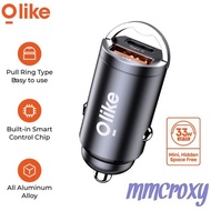 Early Year Olike R4 Car Charger Mini Super Fast Charging 33W Dual PortOlike R4 Car Charger Mini Super Fast Charging 33W Dual Port