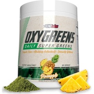 EHP Labs OxyGreens Super Greens Powder - Spirulina & Chlorella Superfood, Green Juice Powder & Green
