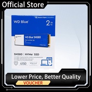 Western Digital Blue SN580 / SN5000 1TB/2TB M.2 2280 NVMe PCIe 4.0 SSD 100%New WD SN580 / WD SN5100