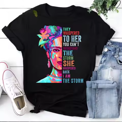 "I Am the Storm" T-shirt Frida Kahlo T-shirt feminist T-shirt Mexican T-shirt Frida Kahlo T-shirt St