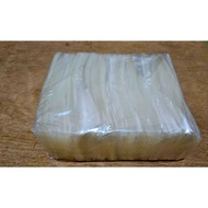 Clear PP plastic measuring 6x13, Thickness 0.3