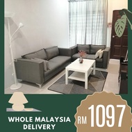 Modern sofa 3 2 set / Sofa set / Grey sofa black sofa/ sofa 3 seater sofa 2 seater