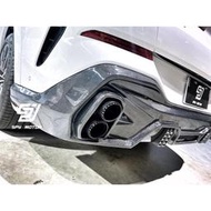 【SPY MOTOR】BMW G06 X6 LD款碳纖維後下巴 四出尾飾管