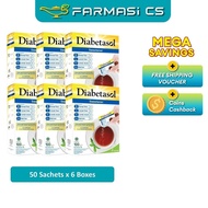 Diabetasol Sweetener 50 Sachets x 6 Boxes EXP:03/2027 [ Farmasi CS ]