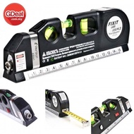 Laser Level Laser Measure Line 8ft Measure Tape Ruler Adjusted Standard