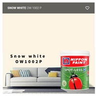 NIPPON PAINT SPOT-LESS OW1002P SNOW WHITE