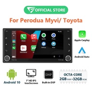 Eonon Toyota Perodua Myvi Android Player Wired and Wireless Apple CarPlay Android Auto 7 Inch Q67SE