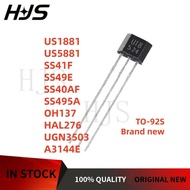 10PCs New US1881 SS495A OH137 HAL276 SS41F US5881 UGN3503 SS40AF SS49E A3144E U18 495A 137 276 41F 5