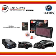 [Ready Stock] K&N USA High Performance Air Filter Honda Civic FK8R Type-R 2.0t