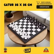 CHESS 36 X 36 CM - CHESS BOARD - MEDIUM CHESS - MEDIUM CHESS - CHESS TOY