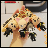 THEBLANC Cartoons SKZOO Key Chain Pendant Silica gel Cute SKZOO Doll Animal Bag Key Chain