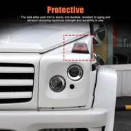 TOYCIDFG Car Hood Front Turn Signal Light Lamp Tinted Cover Trim for Mercedes Benz G-Class 2007-2018