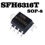 5Pcs/lot SFH6316 SFH6316T Silk Screen Printing 6316 SOP-8 Patch Optocoupler Brand New Imported