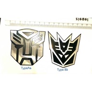 WAREHOUSE SALE TRANSFORMER EMBLEM AUTOBOT CHROME STICKER CAR STICKER