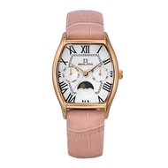 Solvil et Titus Barista Women Multi-Function Quartz in Silver White Dial and Pink Leather Strap W06-03220-004