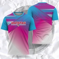 SS24 brand new sublimation shirt women's purple teacher uniform Matatag shirt