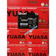 [ YUASA ] YTZ5 BATTERY Y15ZR FZ150 NOUVO EGO LC135 V2 -V6 SRL115 115 FI WAVE EX5 ALPHA Y110 DREAM EG