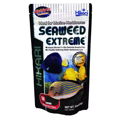 Hikari Marine Seaweed Extreme Herbivores Wafer Pellet Aquarium Fish Food