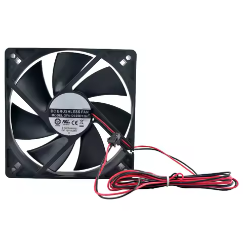 GFA12025D12H 120mm Dual Ball Bearing High-Speed Cooling Fan DC12V 0.28A for Power Supply 120x120x25m