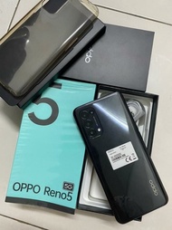 Oppo Reno 5 5G 8GB/128GB SECOND FULLSET ORIGINAL ISTIMEWA 29J4N24 las