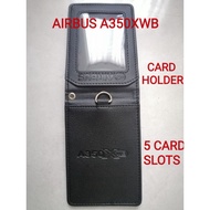 Card ID Holder Airbus A350XWB Multicard PU