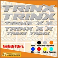 ⊙ ✁ ¤ Trinx bikes  set Vinyl Stickers