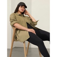 Athleta poplin shirt