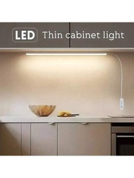 附 Usb 插頭的 Led 櫥櫃燈,可調整亮度,3 種模式,便攜式磁條燈,適用於廚房、臥室、夜燈