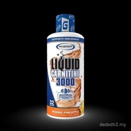 Gaspari Nutrition Liquid Carnitine 3000 Fitness Supplement - 3000mg L-Carnitine, Caffeine-Free, Non 