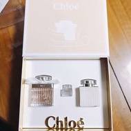 Hkd$848 chloe signature Edt 75ml 香水套裝 （白玫瑰優雅香味女士淡香水聖誕節套裝）