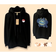 Pokemon Guzzlord Gaming Zipper Hoodie Jacket