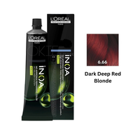 Loreal Inoa Ammonia-Free Permanent Hair Color Cream (60g) | Professional Salon Odourless Hair Dye 10