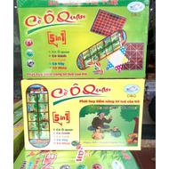 Mandarin box, folk game, 3 in 1, 5in 1 Intellectual Toy - Mandarin Box - Go - Checkers - Folk Games