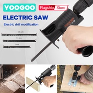 YOOGOO Adaptor Bor Ke Gergaji Mesin Adapter Reciprocating Jigsaw Tambahan Jig Saw Mesin Bor Tangan G