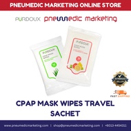 PURDOUX CPAP MASK WIPES | TRAVEL SACHET