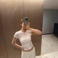 Skims Soft Lounge Lace T-shirt with Printing