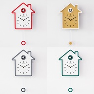 Wooden Cuckoo Time Telling Wall Clock Wooden With Pendulum Living Room Pendulum Clock Natural Bird S