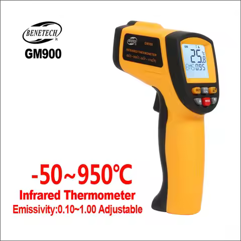BENETECH Thermometers IR Infrared Thermometer Thermal Imager Handheld Laser Digital Electronic Outdo