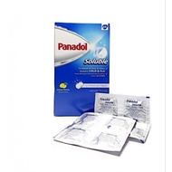 PANADOL SOLUBLE ORIGINAL 20 x 4s LEMON