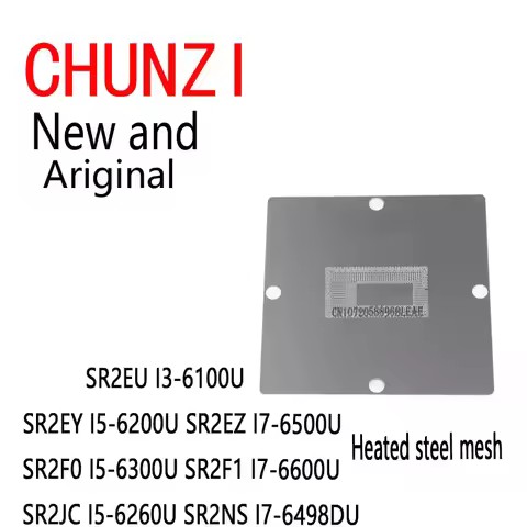 Direct heating 90*90 SR2EU I3-6100U SR2EY I5-6200U SR2EZ I7-6500U SR2F0 I5-6300U SR2F1 I7-6600U SR2J