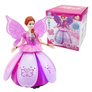 Búp bê Quà Tặng cô gái trẻ em douyin cùng phong cách chiếu nhạc nhẹ công chúa rực rỡ quay điện đồ ch