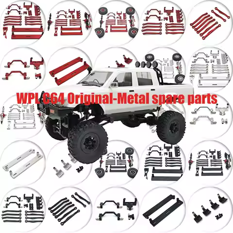WPL C64（C14 C24 C24-1 C34 C44 B14 B24 C74 section）Metal front and rear axle, drive shaft 1/16 RC Car