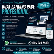 1 Page Website Design | Domain Included | Landing Page | Small Business Website From RM399
