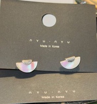 韓國 nyu nyu 彩貝貝殼耳環