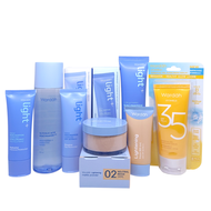 Cream Wardah Lightening Series 8 Pcs/ Cream Wardah Sunscreen/ Paket Kosmetik Wanita/ COD WARDAH ORI
