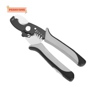 PEONYTWO Crimping Tool, 7 Inch High Carbon Steel Wire Stripper, Multifunctional Wiring Tools Cable