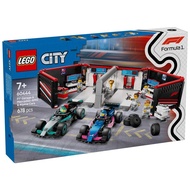 *In Stock* Lego City Formula 1 60444 F1 Garage & Mercedes-AMG & Alpine Cars - New In Sealed Box