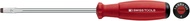 PB SWISS TOOLS Swiss Grip Slotted Screwdriver, Blade Thickness 0.01 x Blade Width 0.01 inches (0.3 x 2 mm), Total Length 5.5 inches (140 mm), 8100.00-70