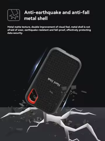 Xiaomi Mijia Hard Disk Mobile SSD E60 2TB 8TB 256TB USB 3.1 HD External Hard for Laptop PS5 Mobile H