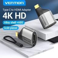 Vention USB Type C HDMI Adapter 4K USB C to HDMI 2.0 Adapter 4K 60Hz UHD Smart Security Chip for Laptop Samsung Galaxy S10 S9 Huawei Mate 20 P20 Tablet to TV Monitor Type C To HDMI Adapter